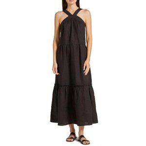 NWT Joie Rosabel Tiered Linen Halter Dress Size XS